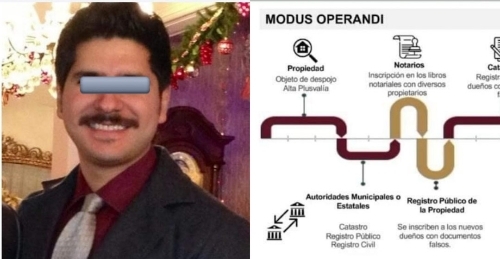 Vinculan a proceso a un miembro del “Cartel del Despojo”, intentó apoderarse de predio en San Felipe del Agua