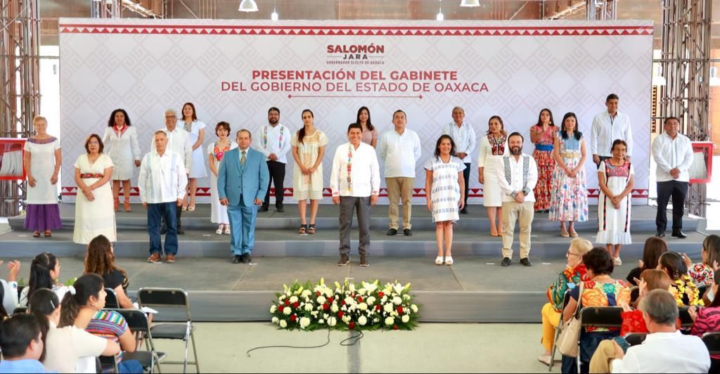 Anuncia Gobernador electo de Oaxaca segunda parte de su gabinete paritario