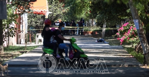 VIDEO: Ejecutan a arquitecto en andador de Sol Trinidad de las Huertas, Oaxaca