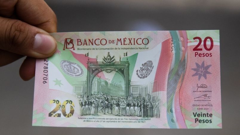 Hasta medio millón a quien tenga este billete de 20 pesos conmemorativo