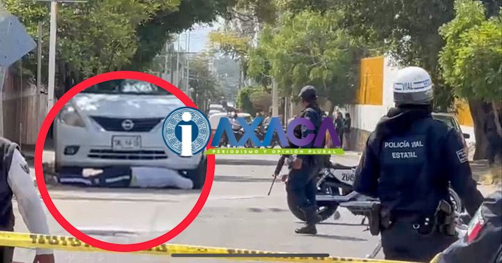 VIDEO: Identifican a los dos ejecutados en Santa Cruz Xoxocotlán