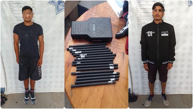 En Xoxotlán detiene policía municipal a presuntos roba carros de carga