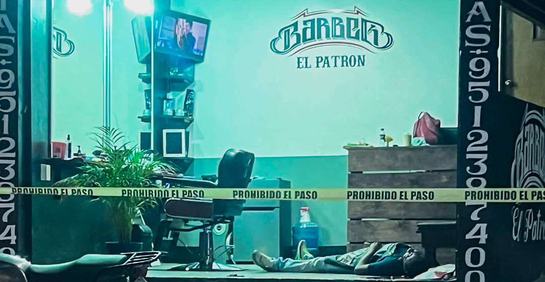 Ejecutan a Barber y dejan narcomensaje contra pareja de la secretaria de Turismo de Oaxaca