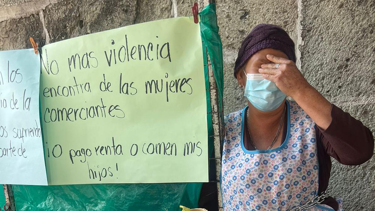 Incumple municipio de Oaxaca con acuerdos pactados con comerciantes de diversas organizaciones