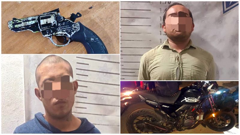 Policía de Xoxo detiene a 2 asaltantes, estarían relacionados con las ejecuciones  en el municipio