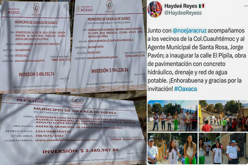 El descaro y la falta de trabajo lleva a Noé Jara a acreditarse obras ajenas