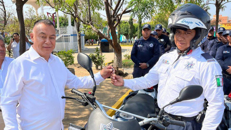 Más equipamiento para garantizar la seguridad en Xoxocotlán