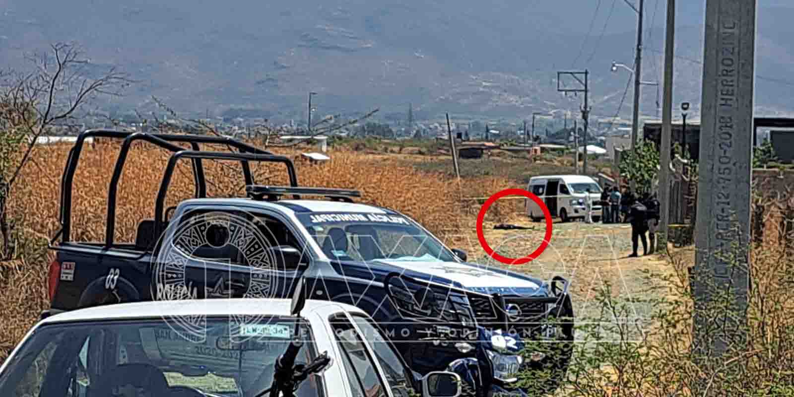 En plena Feria del Tejate en Huayapan ejecutan una persona, Oaxaca