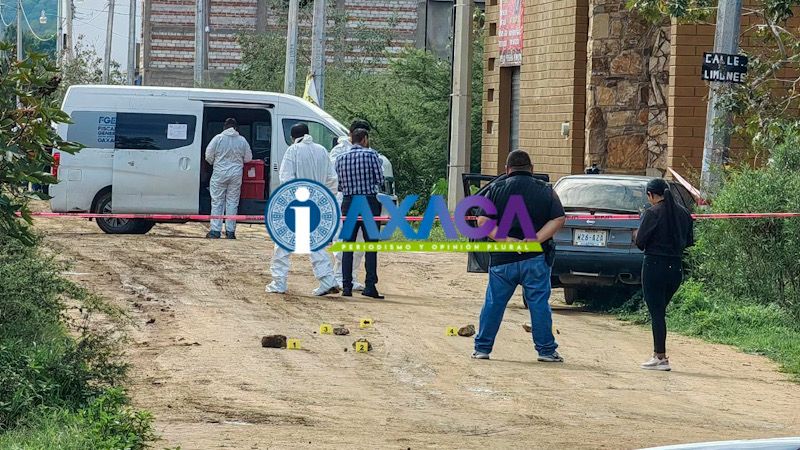 VIDEO: Identifican a ejecutado de Santa Cruz Amilpas, iba armado y con dosis de cristal