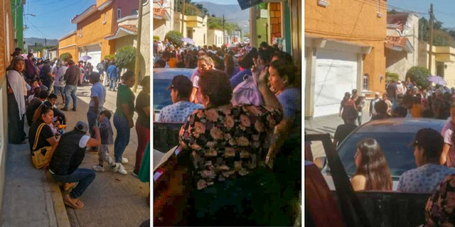 Chente Castellanos, acarrea gente a visita de Salomón Jara y le queda a deber 30 mil pesos