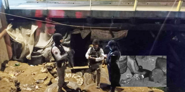 FOTOS: Lo encuentran colgado bajo el puente Bicentenario en San Martín Mexicapan, Oaxaca