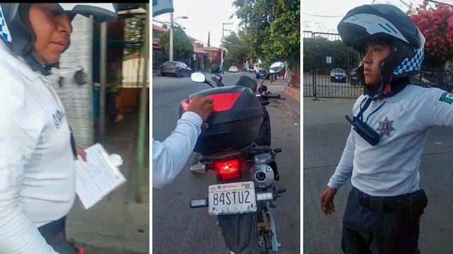 Policías de Xoxo; a la caza de aguinaldos porque Chente Castellanos los dejó sin aguinaldos