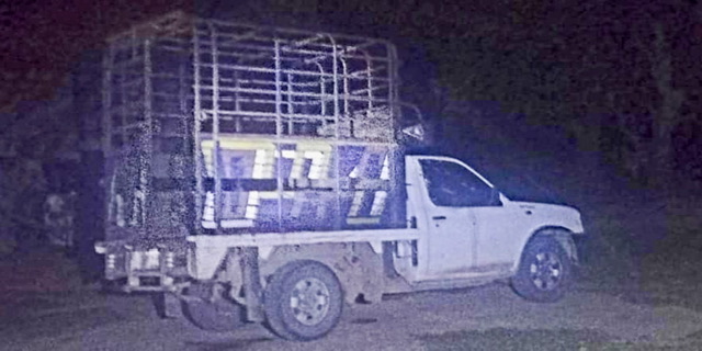 Hallazgo de tres cuerpos sin vida en camioneta en Piedra Blanca Guichicovi