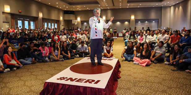 Más jóvenes por Oaxaca, Neri un líder nato que entiende a la juventud