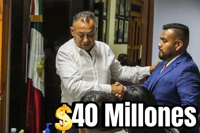 Desvían 40 mdp de xoxeños, para buscar reelección de Chente Castellanos