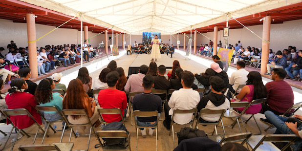 Con foro juvenil AdaptaArte busca inspirar a las y los jóvenes de Santa Cruz Xoxocotlán, Oaxaca