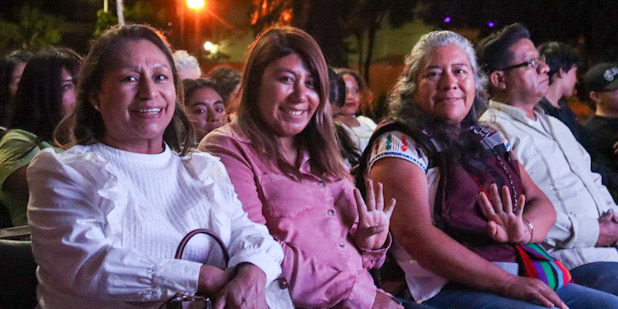 Celebra Luisa Cortés triunfo de Claudia Sheinbaum en tercer debate presidencial