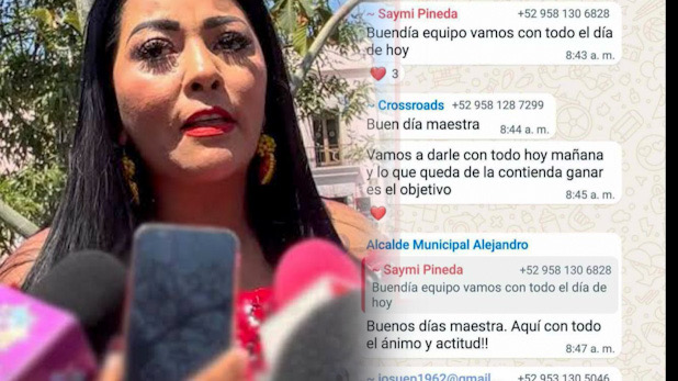 ¡Otra vez Saymi Pineda! Ahora denuncian presunto hostigamiento y corrupción en Pochutla