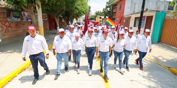 Colonias de Santa Lucía del Camino están con Juan Carlos García Márquez