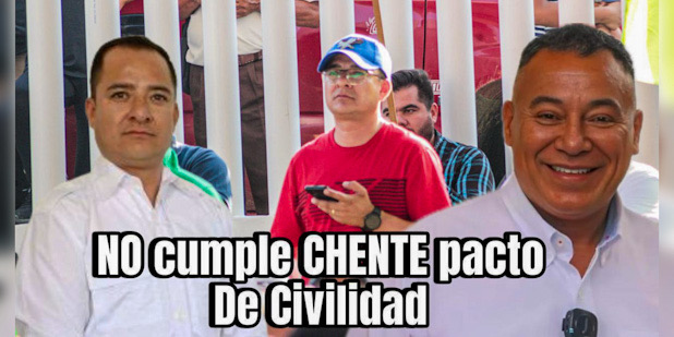 Chente Castellanos rompe pacto de civilidad y envía a Raúl Guillén a infiltrarse en eventos de Nancy Benítez