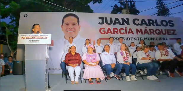 8 mil almas acompañaron a Juan Carlos García Márquez a su arranque de campaña en Santa Lucía del Camino