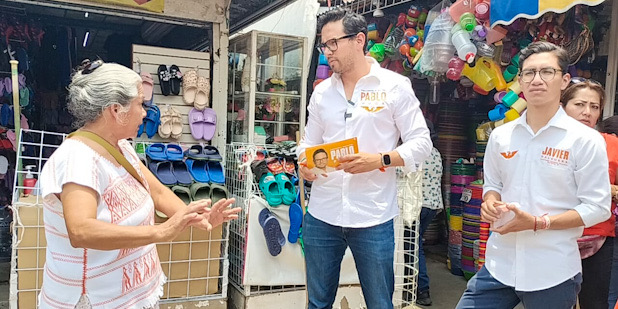 Destaca Pablo Puga un cambio en el municipio de Oaxaca de Juárez