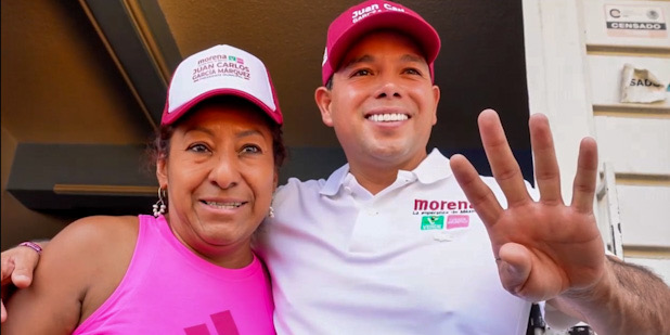 Inminente apoyo de vecinos a la continuación de Juan Carlos García Márquez