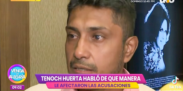 VIDEO: Tenoch Huerta Rompe el Silencio: ‘Las Mentiras de María Elena Ríos me Destruyeron’