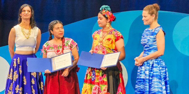 Jóvenes oaxaqueñas hacen historia al ganar el Diploma de Excelencia en el Premio Mundial Juvenil del Agua