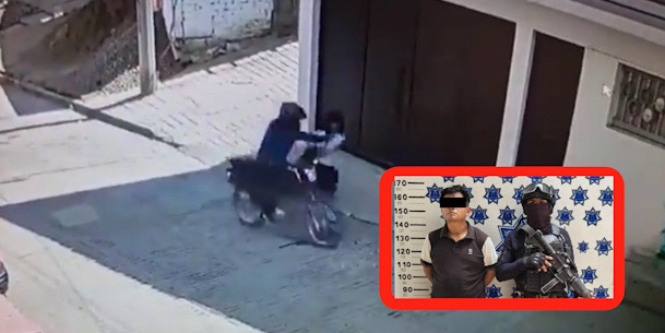 VIDEO: Detienen a presunto responsable de robo de celulares en San Martín Mexicápam