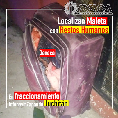 Encuentran maleta con restos humanos en su interior, los hechos en Juchitán de Zaragoza, Oaxaca