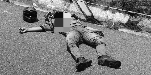 VIDEO: Ejecutan a motociclista en la Cuesta de Ocotlán, Oaxaca