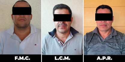 Fiscalía, MARINA, DEFENSA, GN y SSPC detienen a tres personas en el Istmo de Oaxaca; uno estaría ligado a Sinaloa