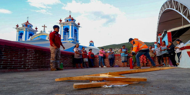 Tlayuderas, expertas en el maíz y el control del fuego