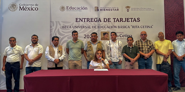 VIDEO: Inician asambleas informativas sobre becas “Rita Cetina” en secundarias de Oaxaca