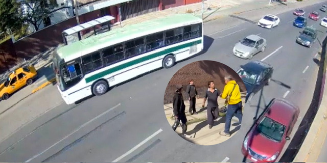 VIDEO: Identifican a camión urbano implicado en agresión contra ciclista en la carretera 190, Oaxaca