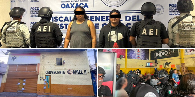 Catean bar en la Central de Abasto por venta de drogas; hay dos detenidos y decomiso de estupefacientes