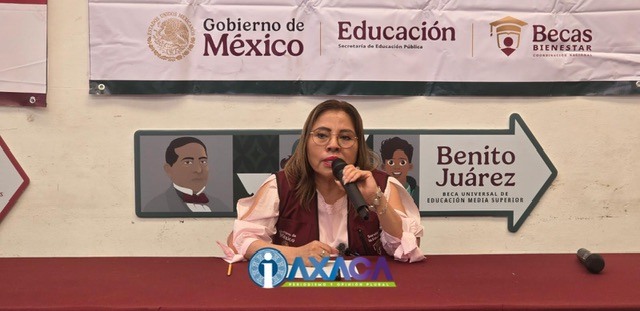 Anuncian pago de Becas Bienestar del 1 al 24 de abril para 621 mil 824 estudiantes de Oaxaca