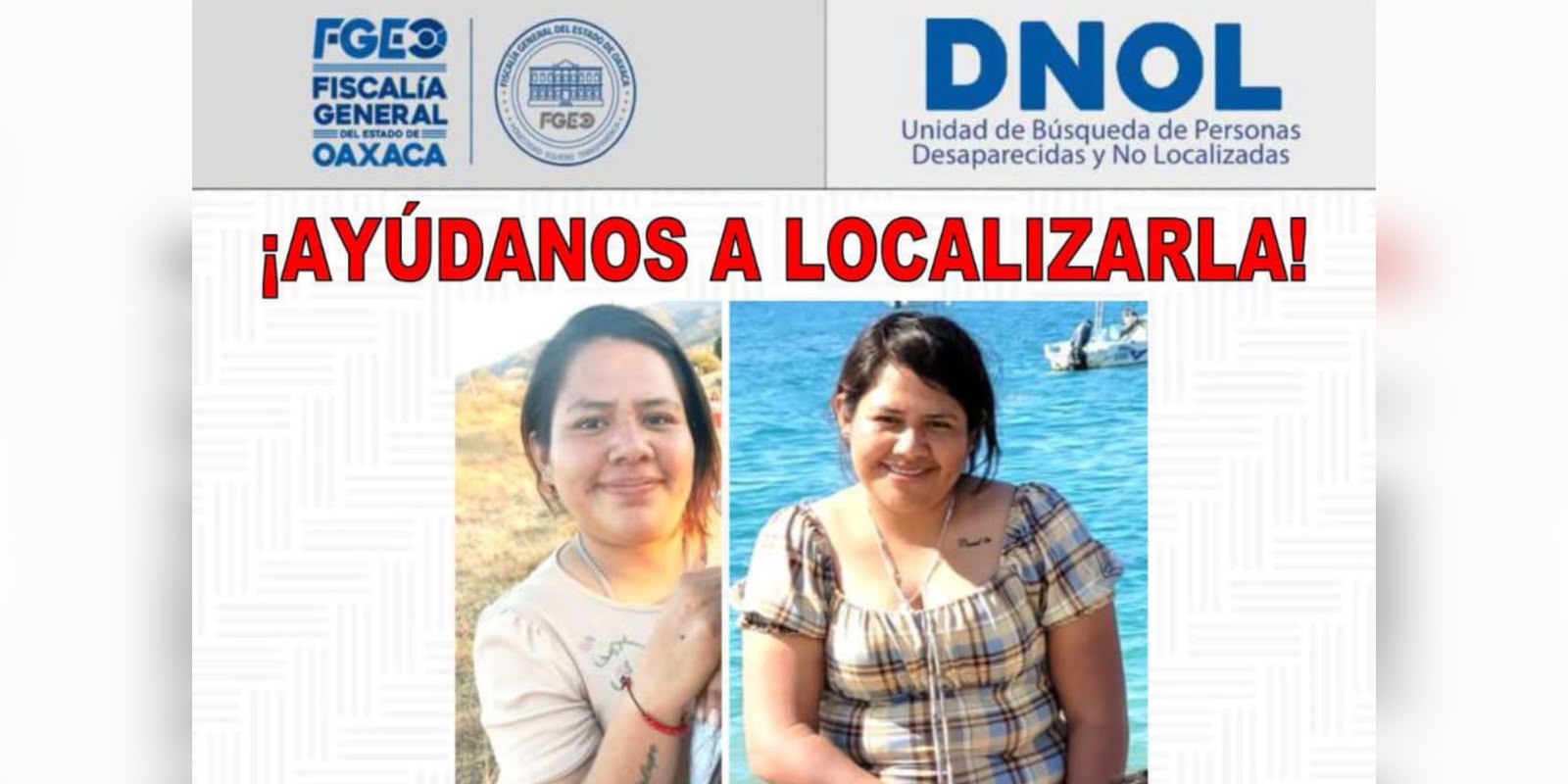 Denuncian omisión de la Fiscalía de Oaxaca en búsqueda de mujer desaparecida; acompañante fue hallado sin vida