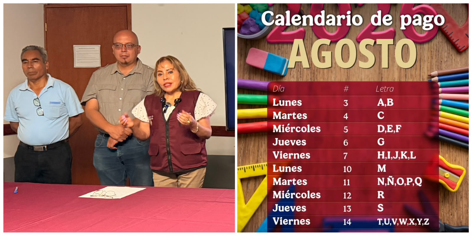 Anuncian fecha de pagos de Beca Rita Cetina para uniformes y útiles escolares