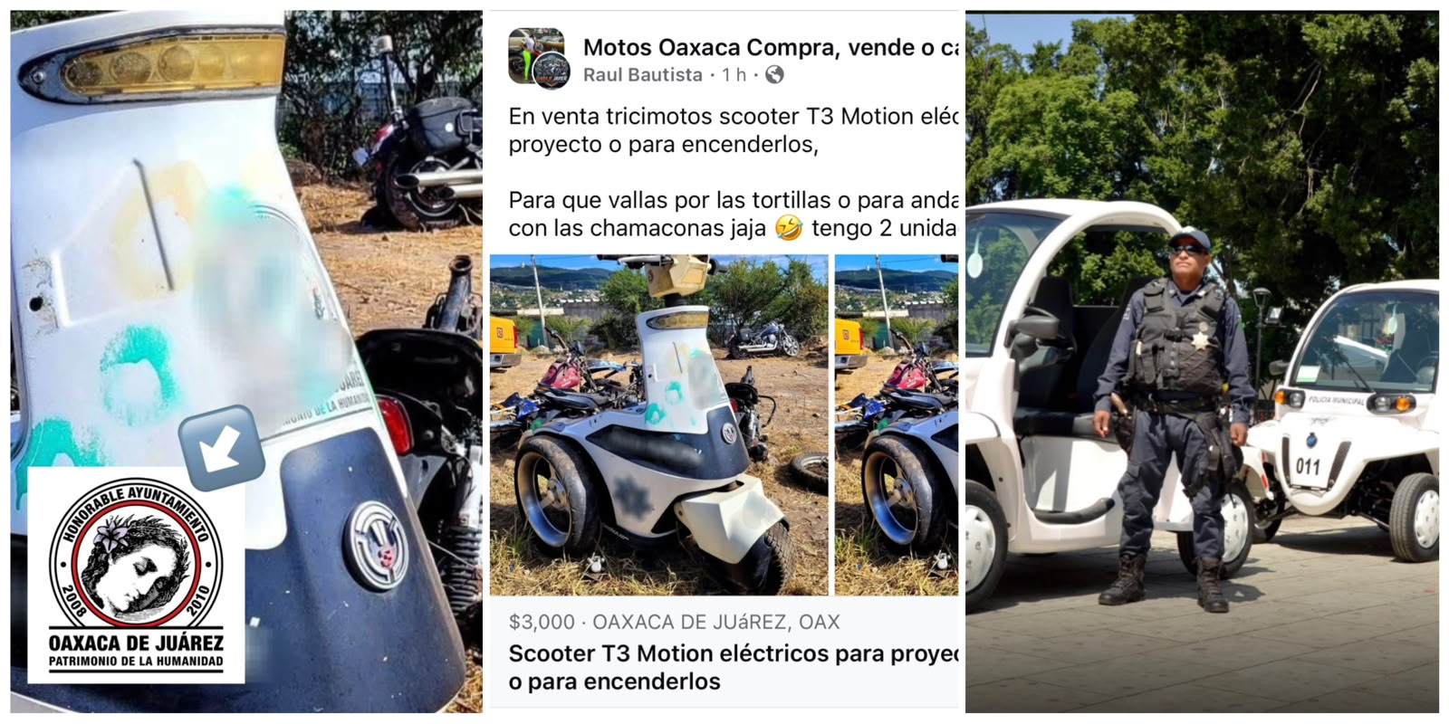 De patrullas eléctricas a Marketplace: Ray Chagoya malbarata patrimonio de Oaxaca de Juárez