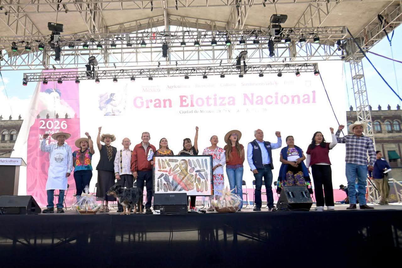 Celebran el Día Nacional del Maíz con la Gran Elotiza Nacional