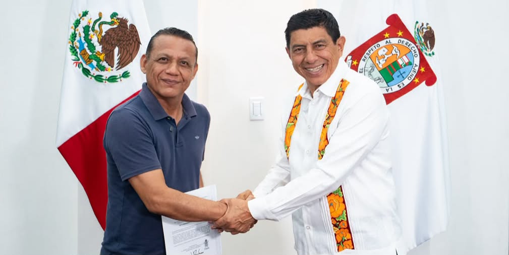 Designan a Francisco Vásquez como comisionado municipal de Juchitán, Oaxaca, tras desaparición de poderes