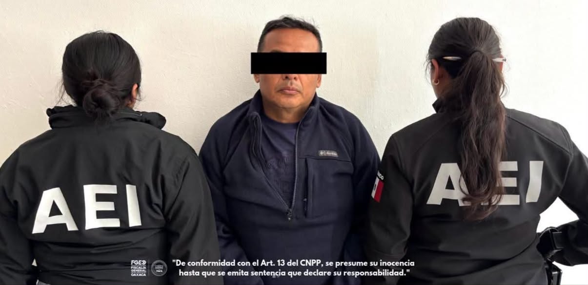 Detienen a hombre por probable feminicidio de su pareja en Santa Cruz Xoxocotlán, Oaxaca