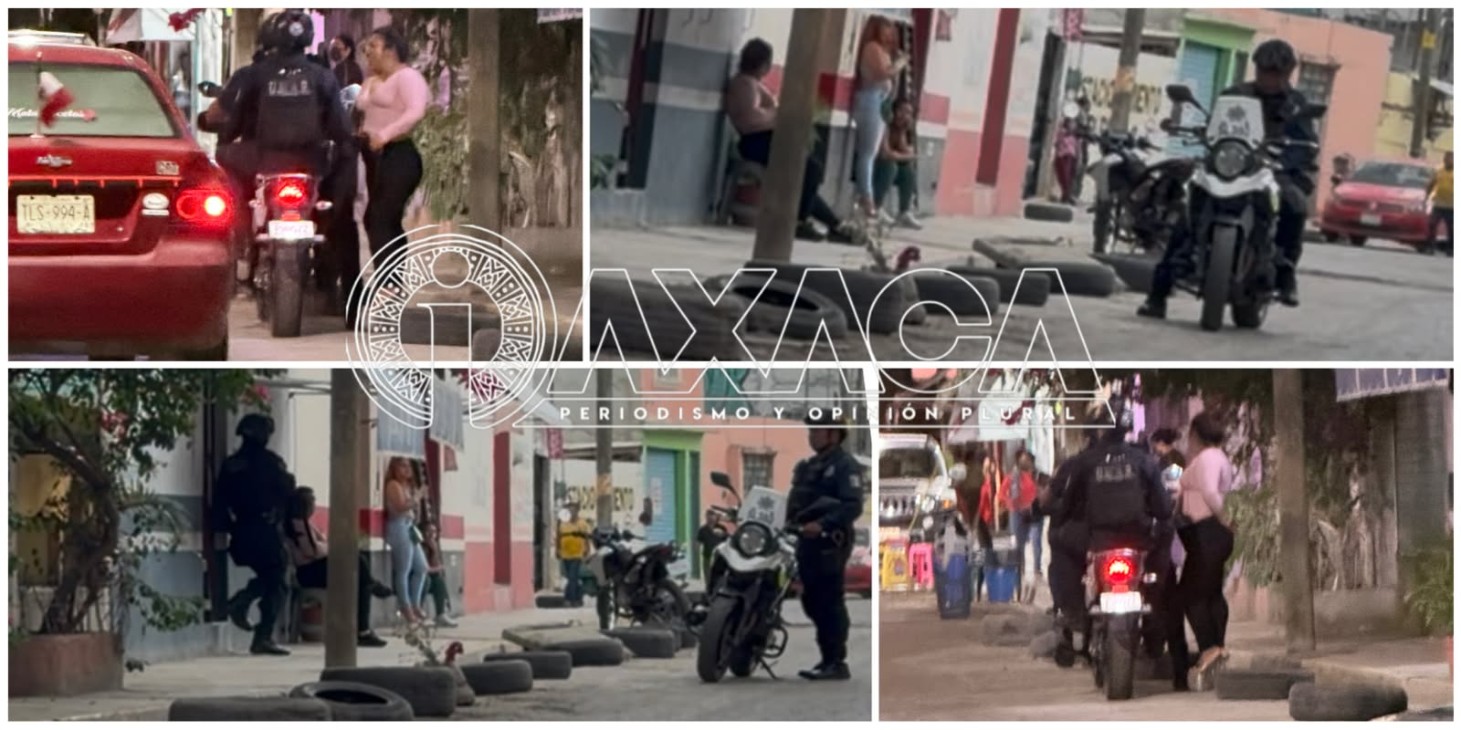 VIDEO: Denuncian a policías municipales de Oaxaca por abandonar funciones e irse con las cariñosas VIDEO: Denuncian a policías municipales de Oaxaca por abandonar funciones e irse con las cariñosas